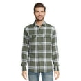 Men's Long Sleeve Flannel Shirt, Sizes XS3XLT
