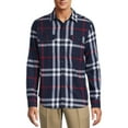 thumbnail image 1 of George Men's Long Sleeve Flannel Shirt, 1 of 5
