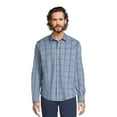 thumbnail image 1 of George Men's Long Sleeve Poplin Button-Up Shirt, 1 of 5