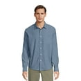 thumbnail image 1 of George Men's Long Sleeve Poplin Button-Up Shirt, 1 of 5