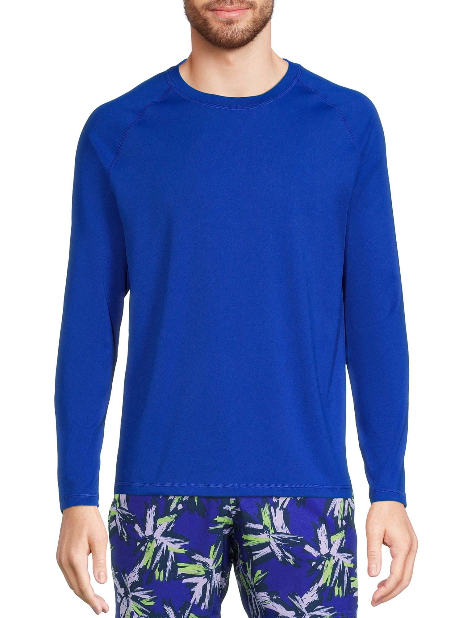 Men's Long Sleeve Rash Guard with UPF 50+