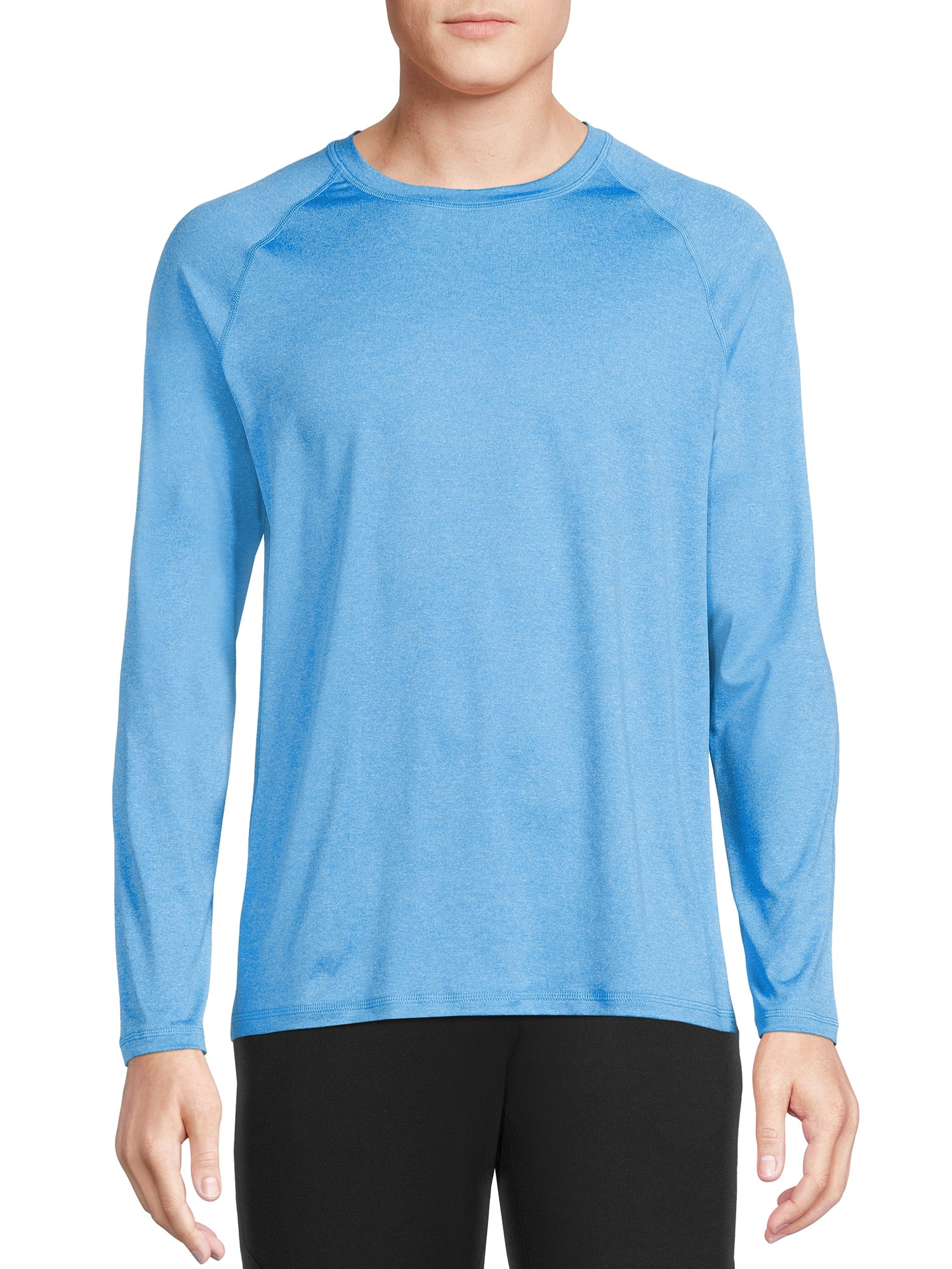 Men's Long Sleeve Rash Guard with UPF50+, up to Size 5XL