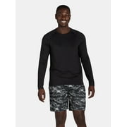 George Men’s & Big Men’s Long Sleeve Sun Shirt with UPF50+, Sizes S-3XL