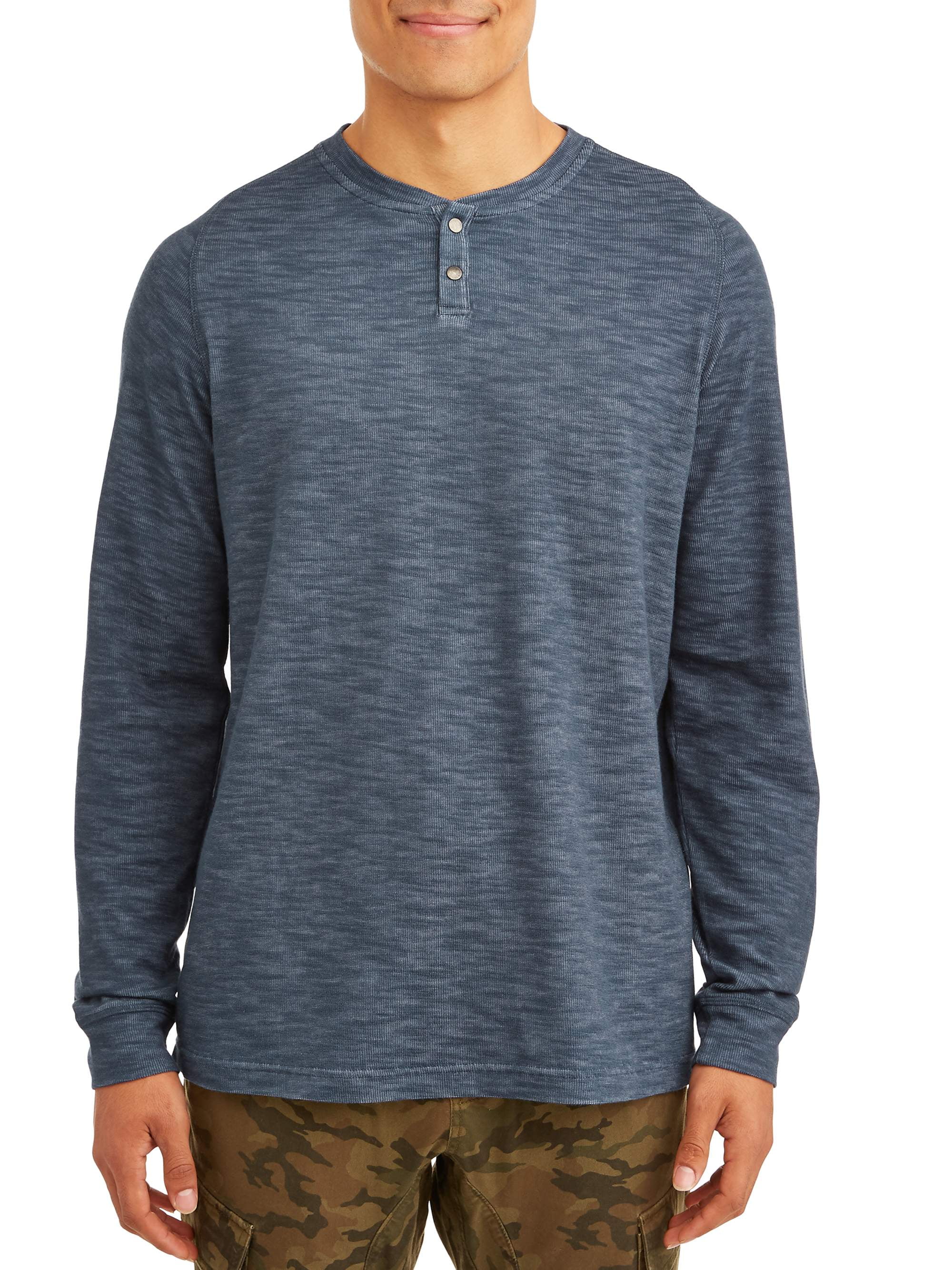Men's Long Sleeve Thermal Henley
