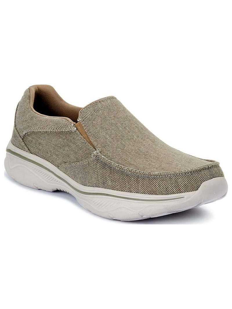 George Memory Foam Slip On Shoes Mens 13W Brown Casual Comfort George Memory Foam Men Lightweight Casual Slip On Comfort  main image 2