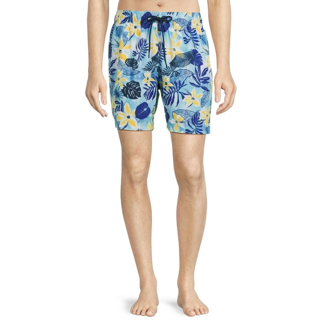 Men’s Novelty Swim Trunks with UPF 50+, 7” Inseam, Sizes S3XL