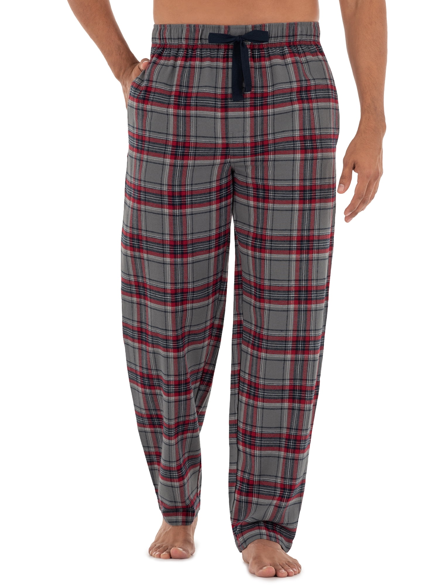 George Men's Plaid Woven Flannel Sleep Pants - Walmart.com