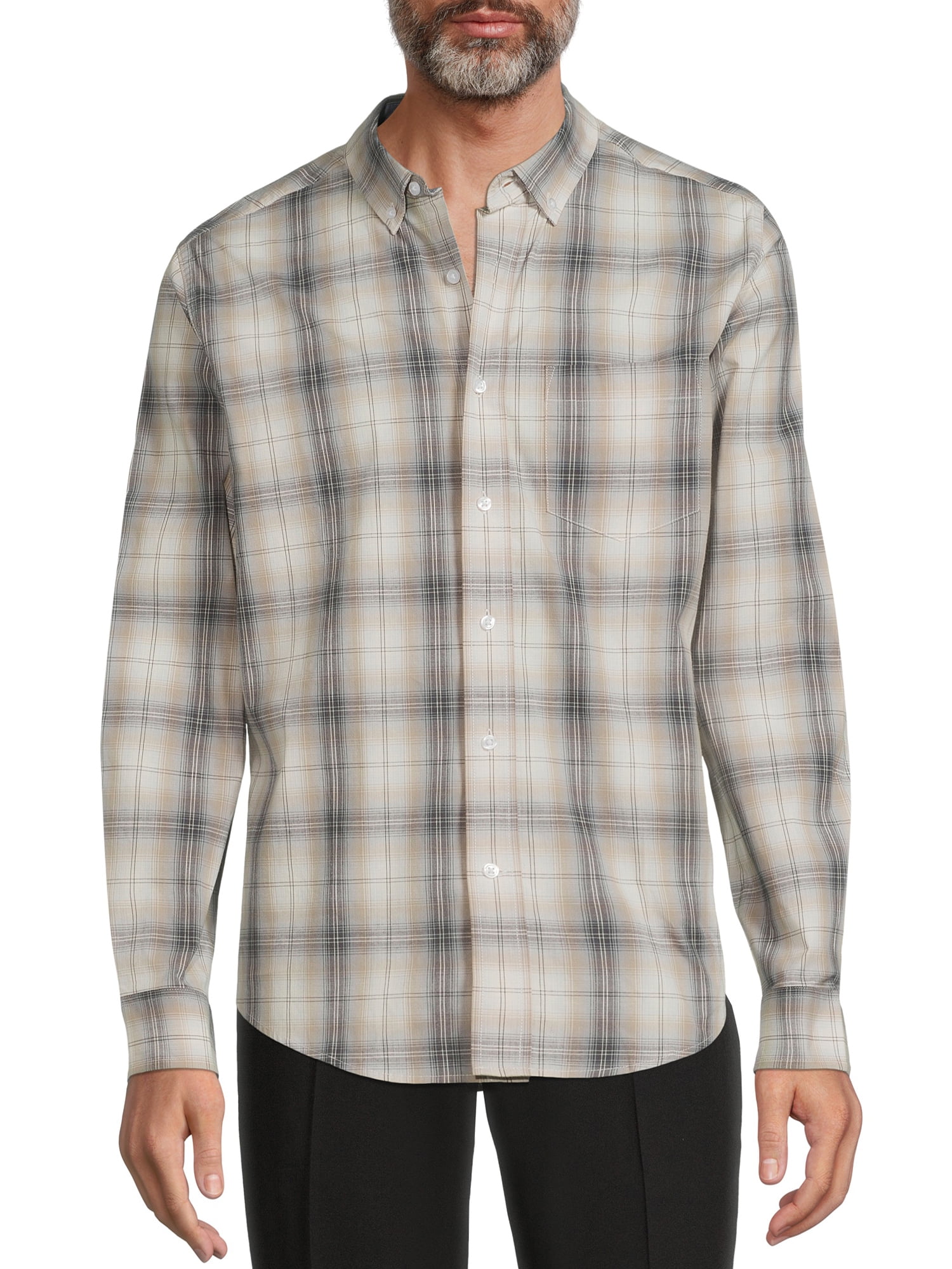 George Men’s Poplin Shirt with Long Sleeves