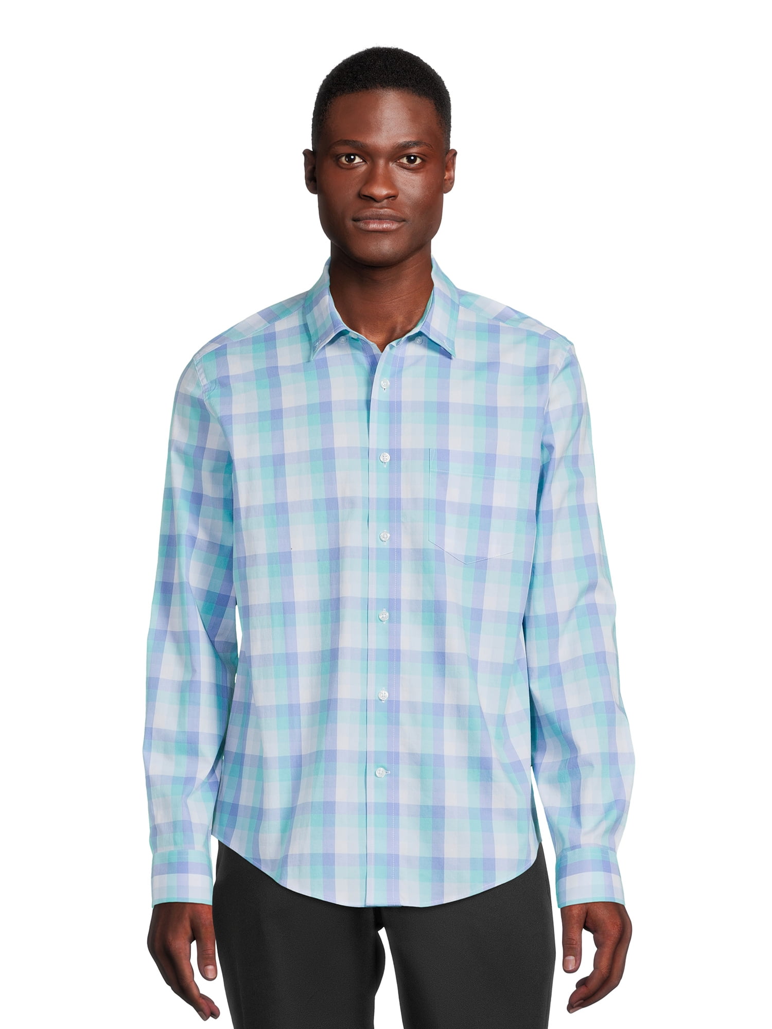 George Men’s Poplin Shirt with Long Sleeves