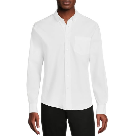 George Men’s Poplin Shirt with Long Sleeves