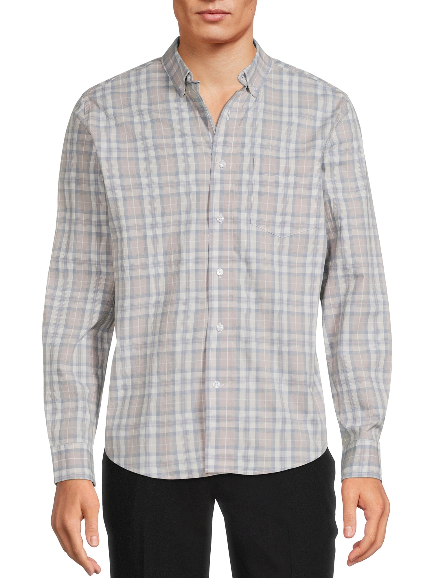 George Men’s Poplin Shirt with Long Sleeves