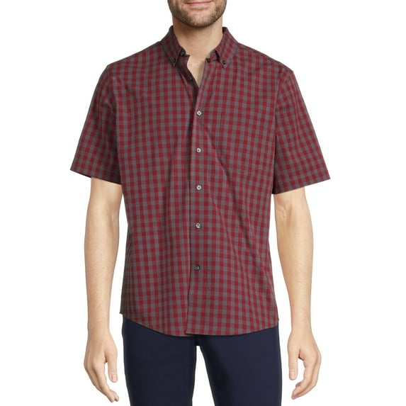 George Men’s Poplin Shirt with Short Sleeves