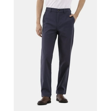 George Men's and Big Men’s Premium Regular Fit Khaki Pants, Sizes 30-54
