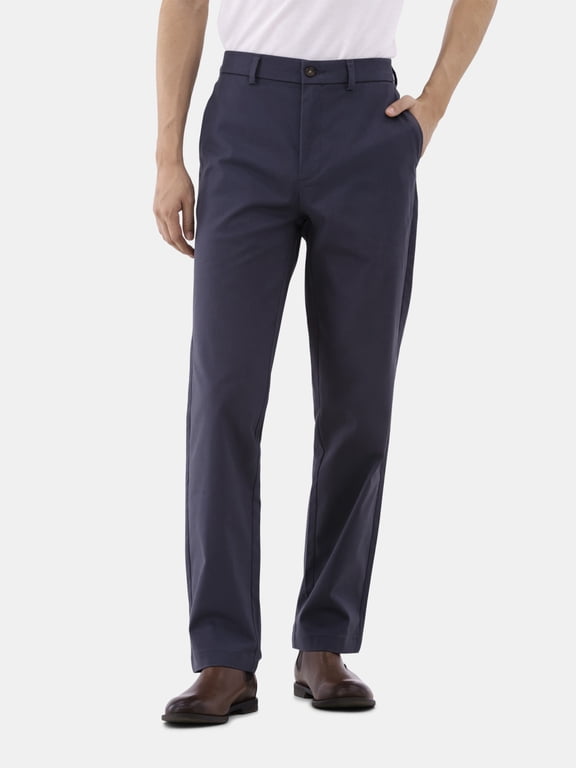 Men's and Big Men’s Premium Regular Fit Khaki Pants, Sizes 30-54
