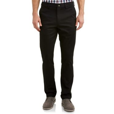 George Men's Premium Straight Fit Khaki Pants