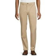 George Mens & Big Mens Classic Fit Premium Straight Leg Khaki Pants, Waist Sizes 29-54