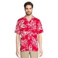 thumbnail image 1 of George Men’s Printed Short Sleeve Button Down Shirt, 1 of 5