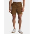 thumbnail image 1 of George Men's and Big Men's Pull On Shorts, 8" Inseam, Sizes S-3XL, 1 of 5