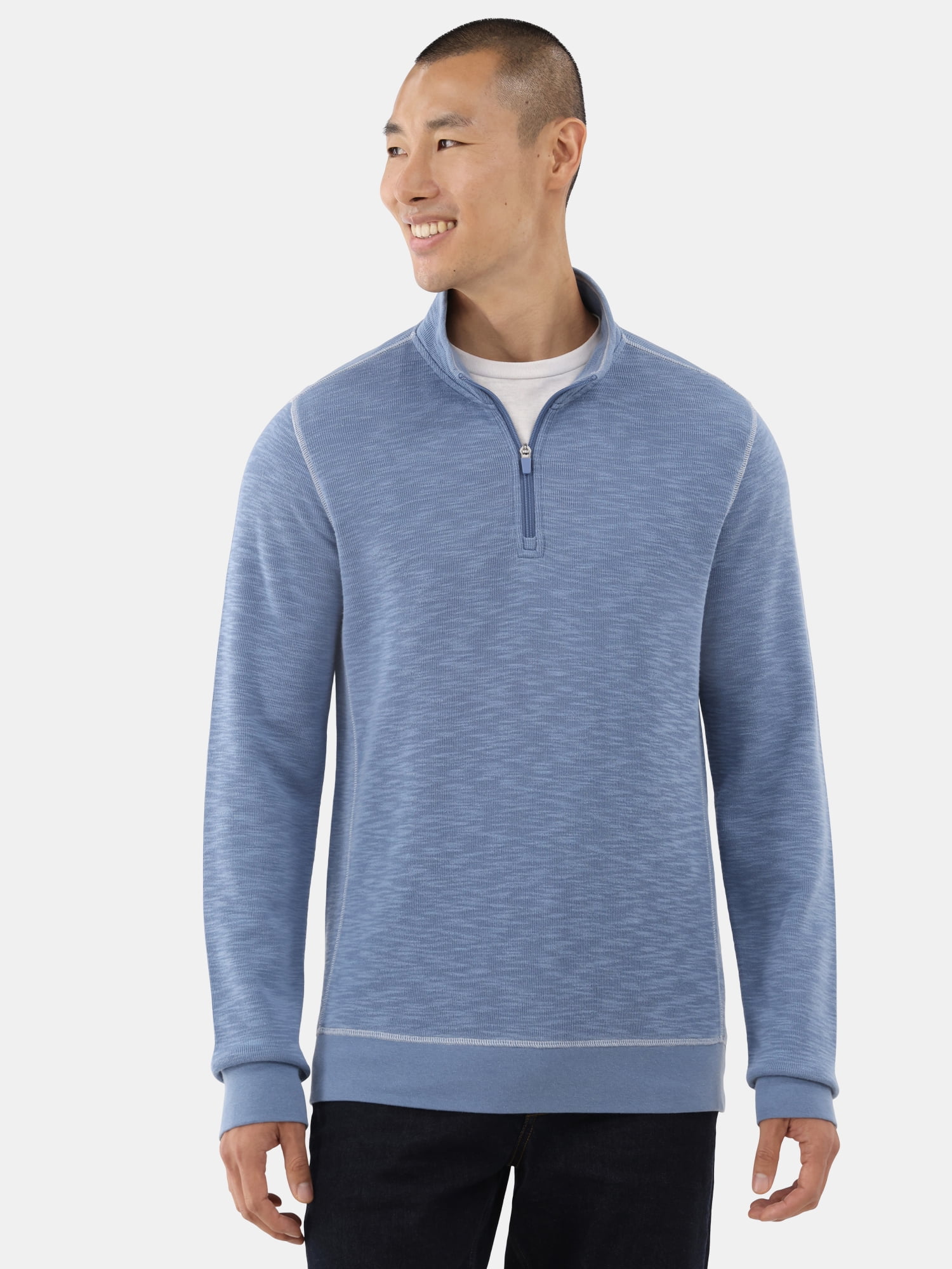 豪奢な with Pullover Zip Quarter Men's George Long S Sizes Sleeves, 画材