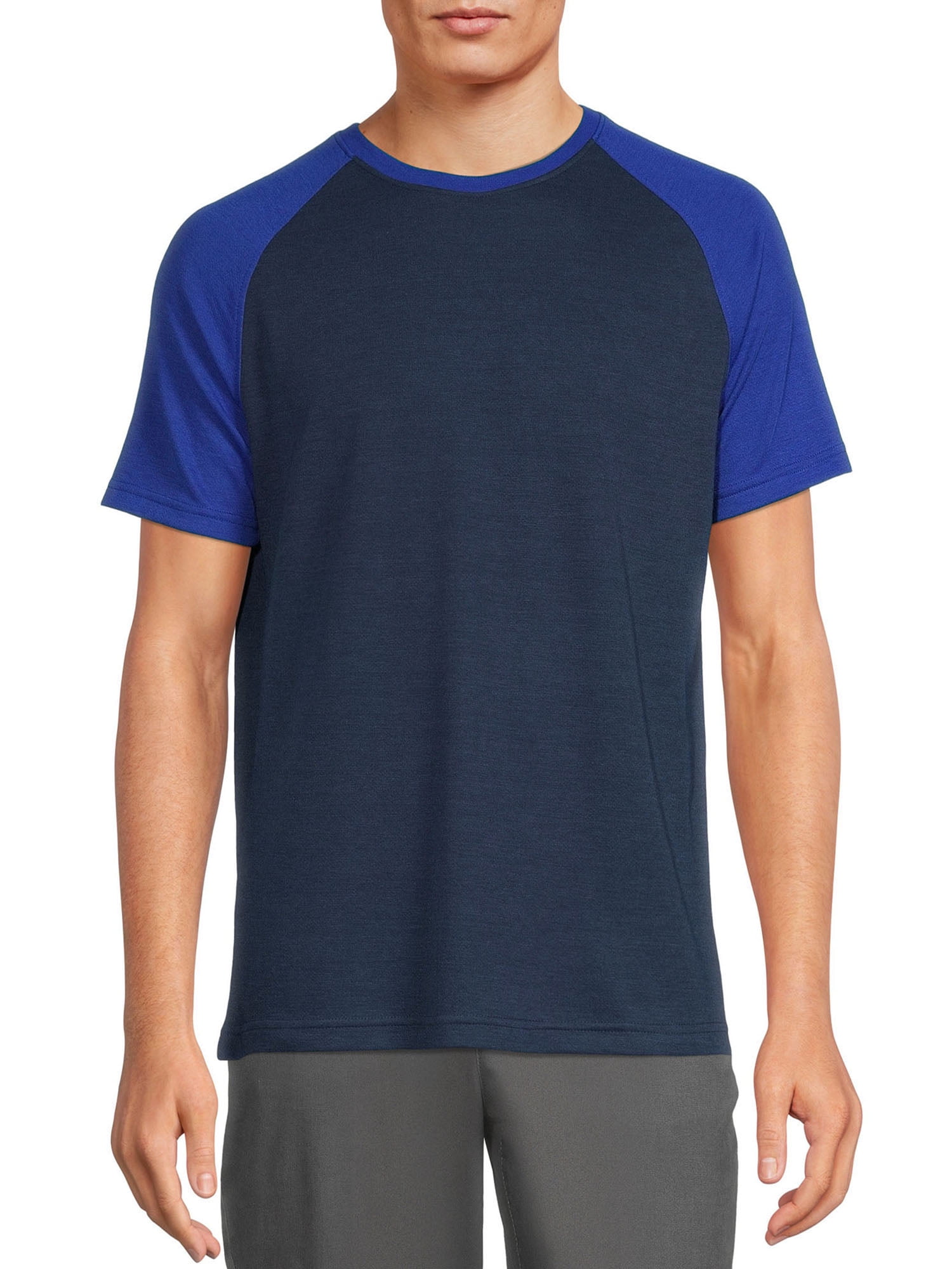 George Men's Raglan Tee with Short Sleeves - Walmart.com
