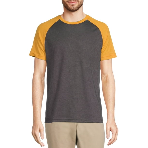 Men's Raglan Tee with Short Sleeves
