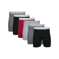 thumbnail image 1 of George Men's Regular Leg Boxer Briefs, 6-Pack, 1 of 6