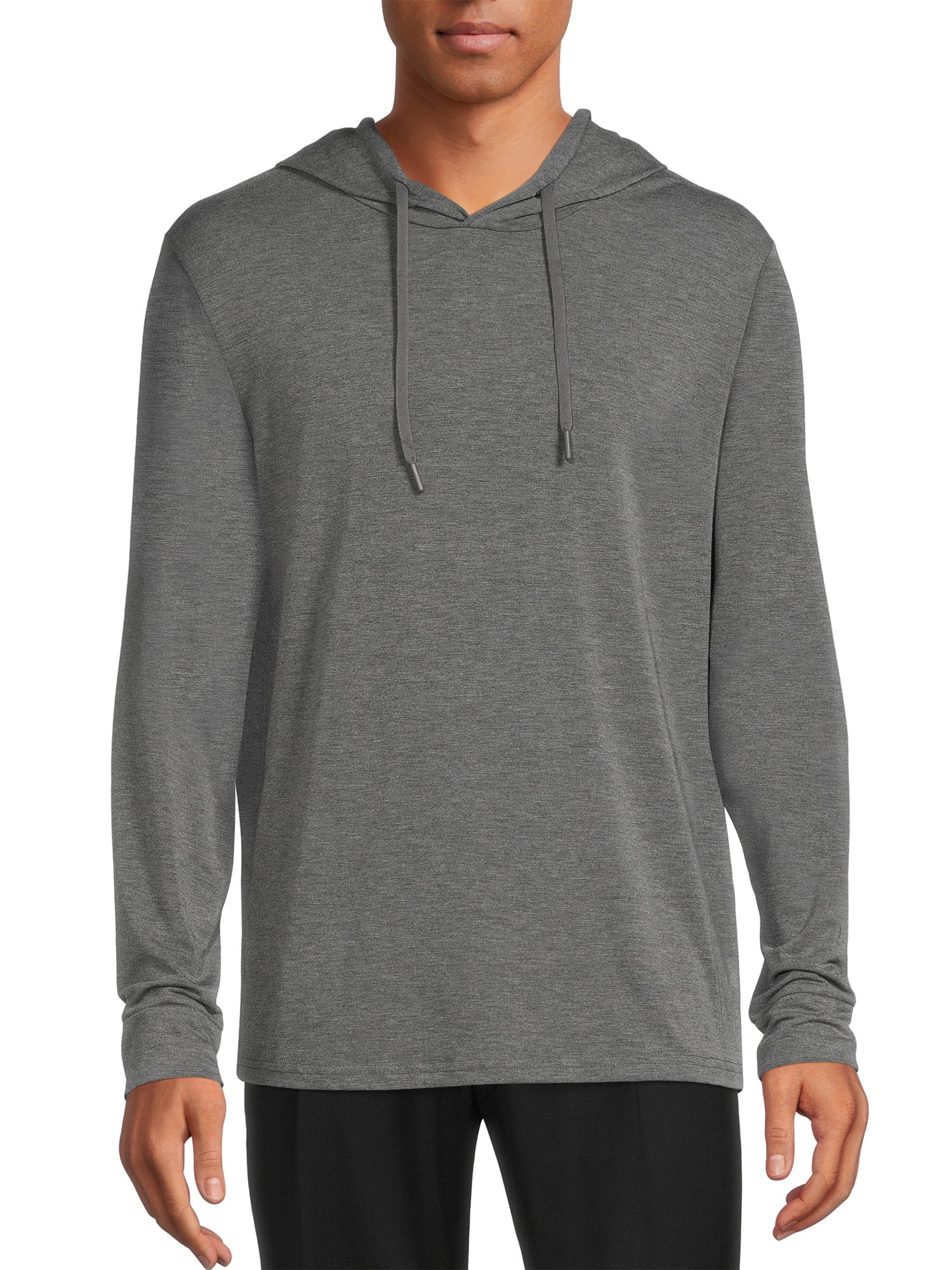 George Men's Relaxed Soft Knit Lounge Hoodie - Walmart.com