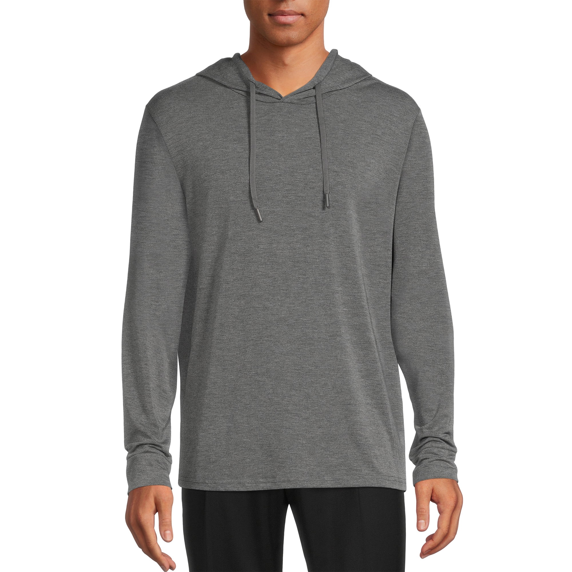 George Men's Relaxed Soft Knit Lounge Hoodie - Walmart.com
