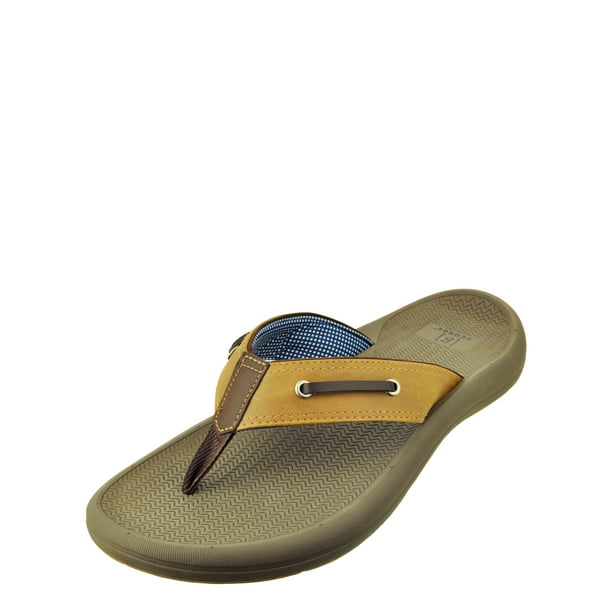 George Men’s Rope Flip Flop Sandals - Walmart.com