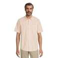 thumbnail image 1 of George Men's Seersucker Button Up Shirt with Short Sleeves, 1 of 6