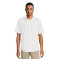 thumbnail image 1 of George Men's Seersucker Button Up Shirt with Short Sleeves, 1 of 6