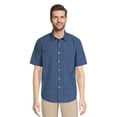 thumbnail image 1 of George Men's Seersucker Button Up Shirt with Short Sleeves, 1 of 6