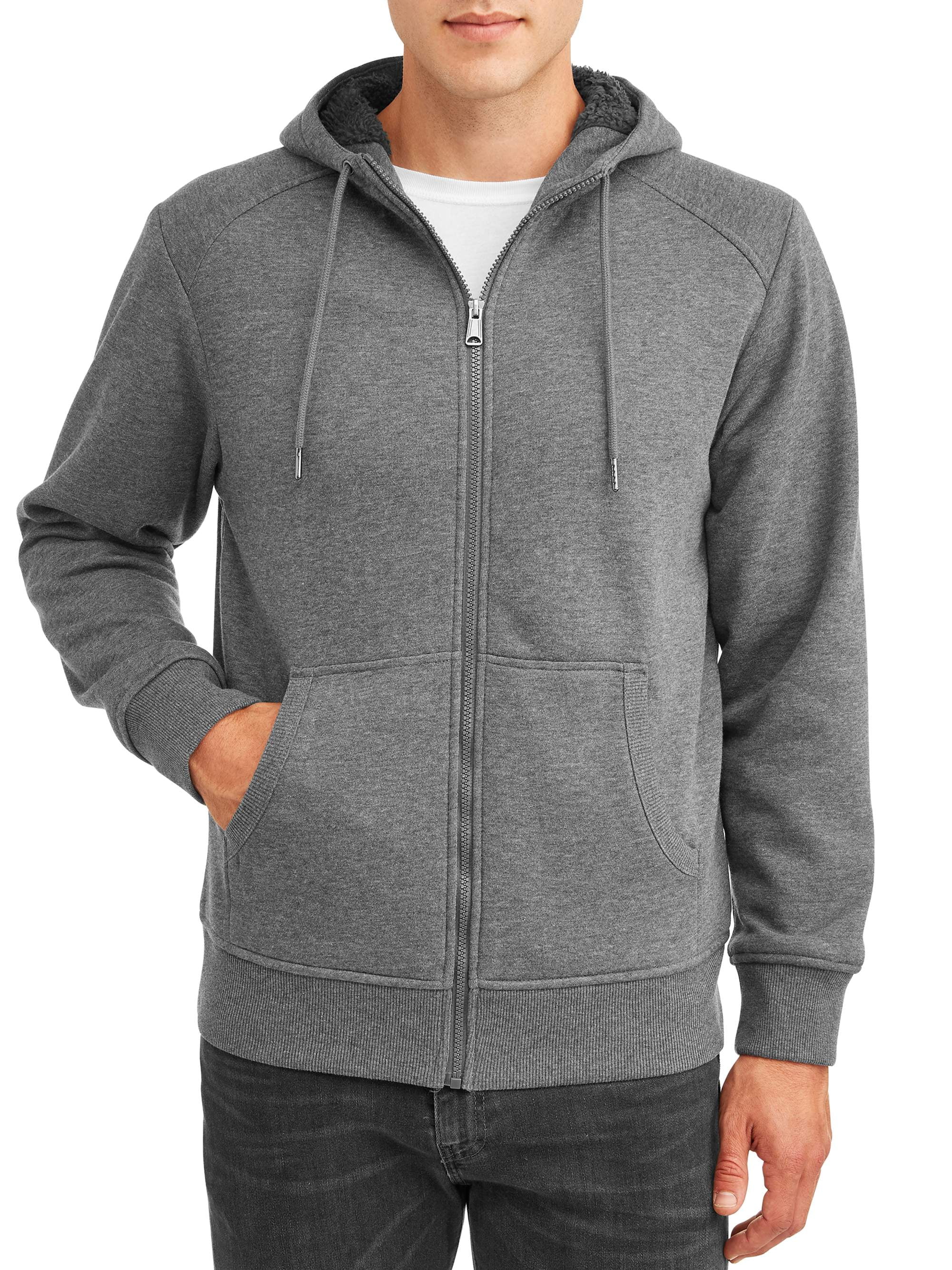 George Men s Sherpa Hoodie up to Size 5XL Walmart