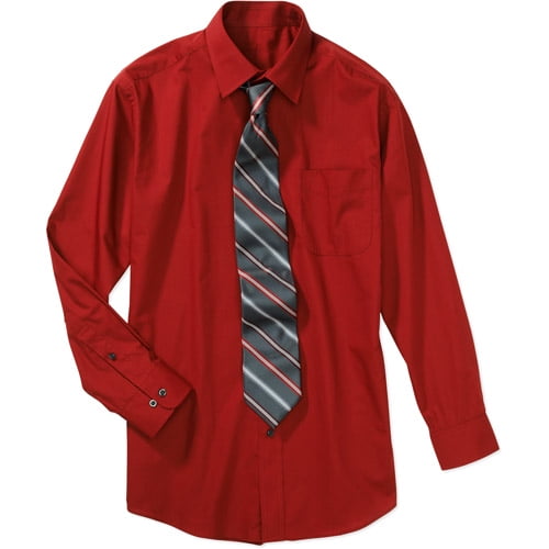 Men's Shirt and Tie Set