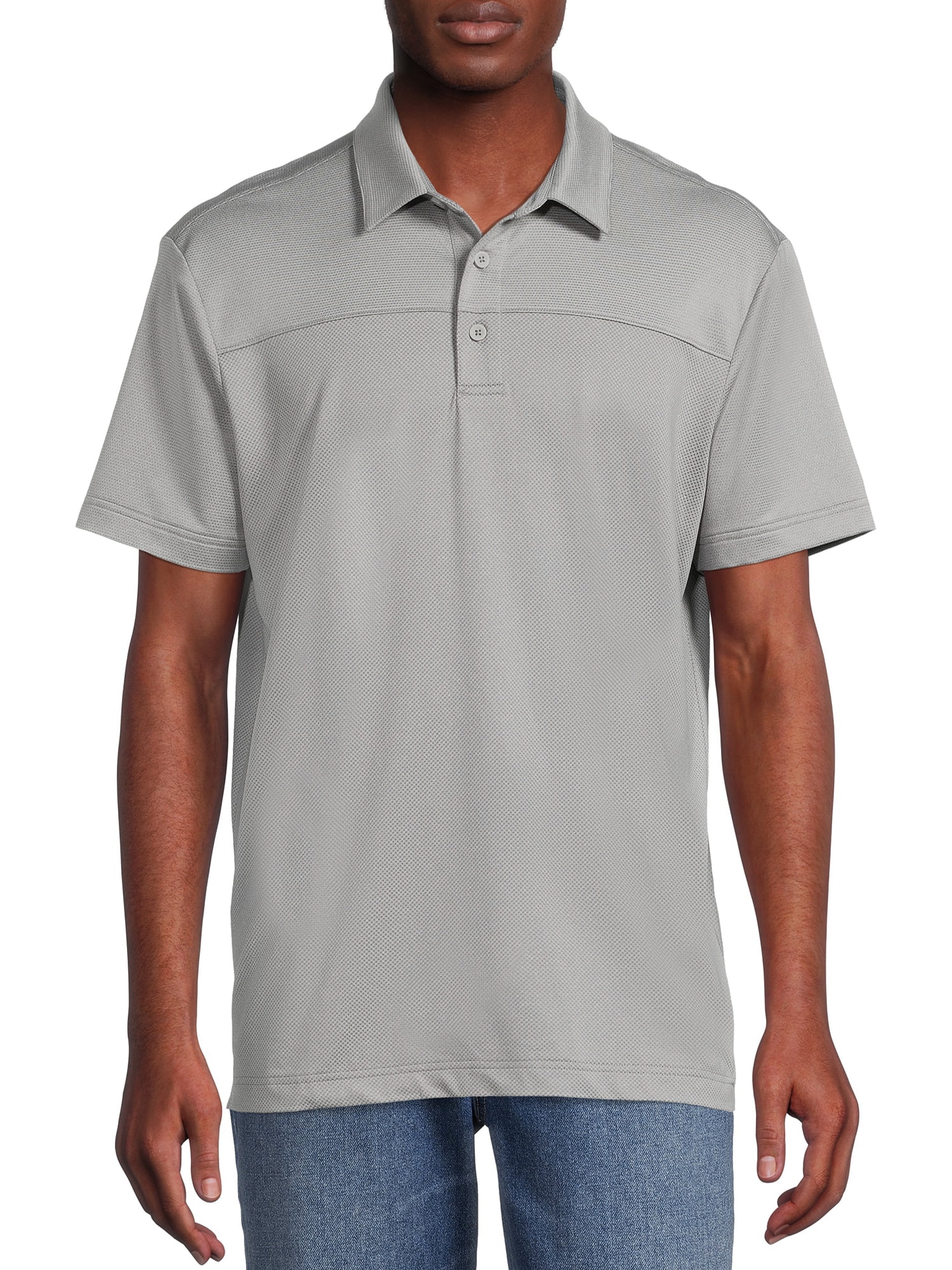 George Men's Short Sleeve Elevated Polo Shirt