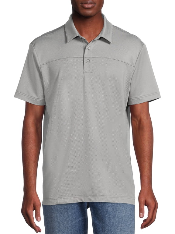 Men's Short Sleeve Elevated Polo Shirt