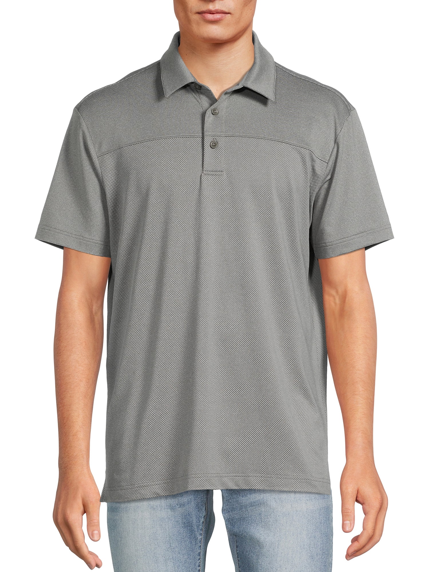 George Men's Short Sleeve Elevated Polo Shirt