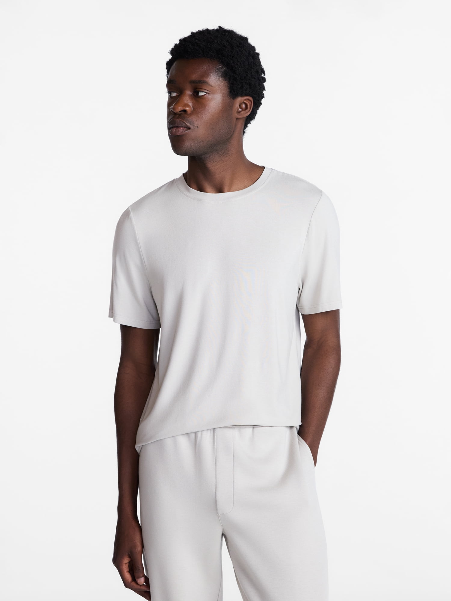 George Men's Short Sleeve Knit Sleep Tee, Sizes XS-3XL