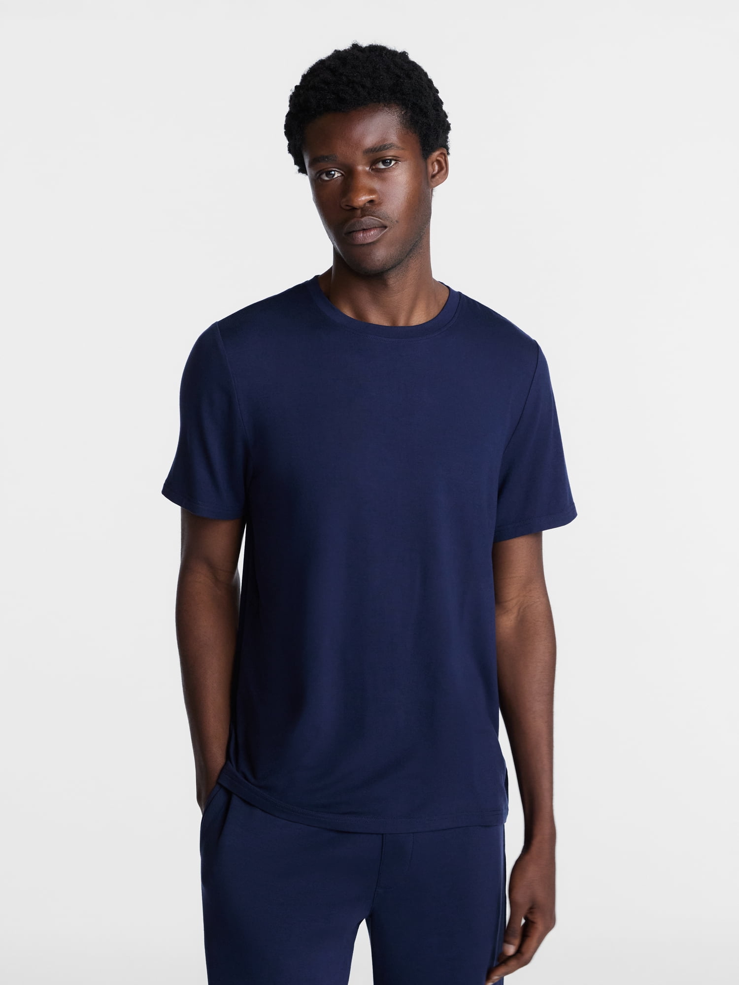 George Men's Short Sleeve Knit Sleep Tee, Sizes XS-3XL