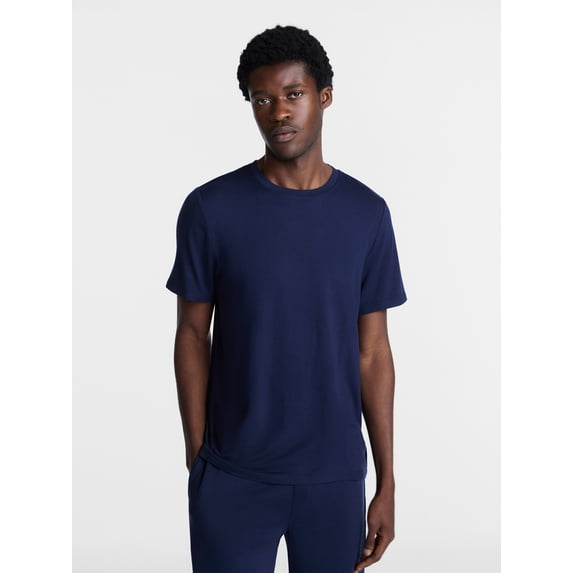 George Men's Short Sleeve Knit Sleep Tee, Sizes XS-3XL