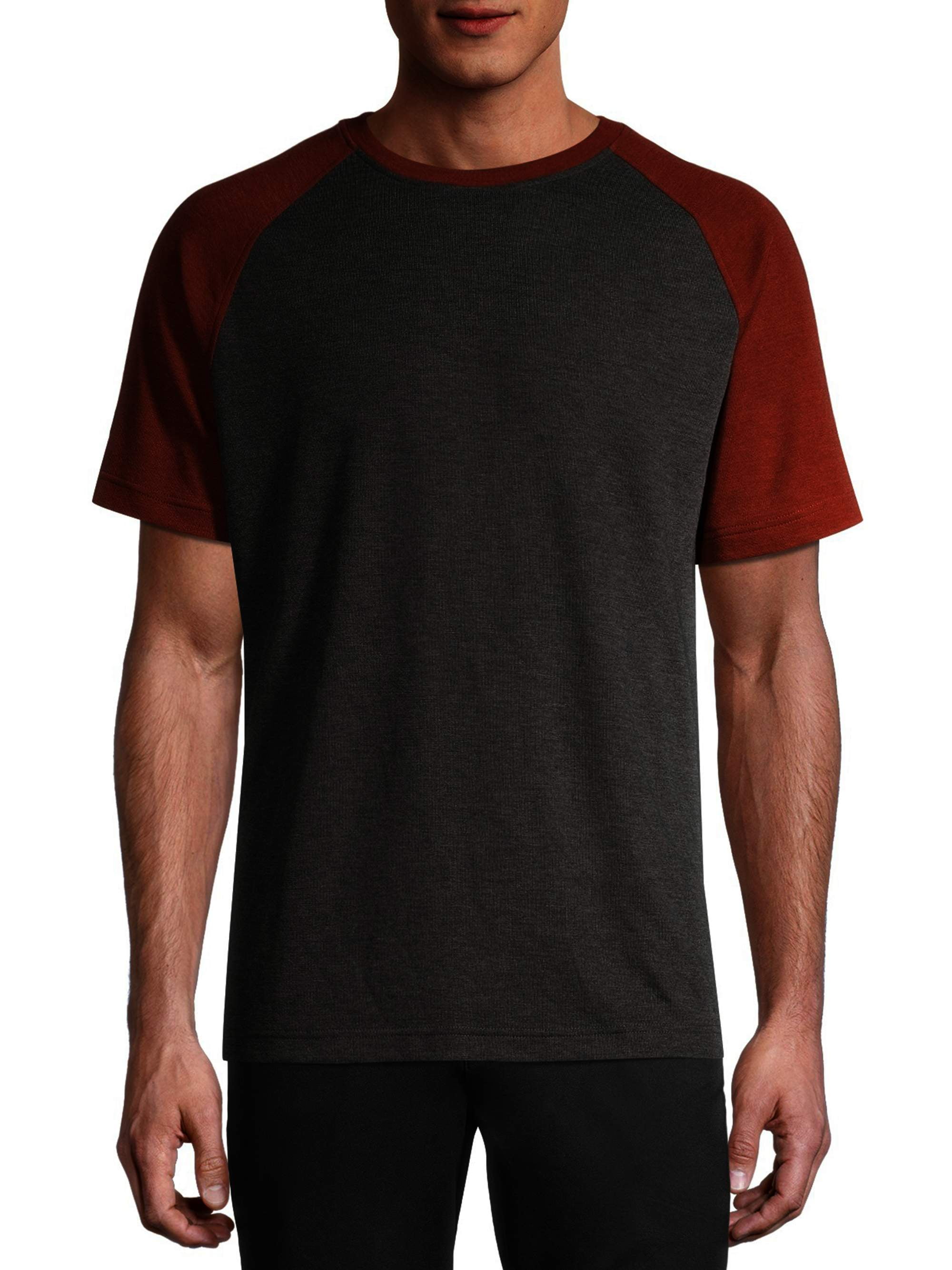 【SCENERITY】(Plan)1+1 Port raglan short sleeve t-shirt George Men's Short Sleeve Raglan T-Shirt - Walmart.com