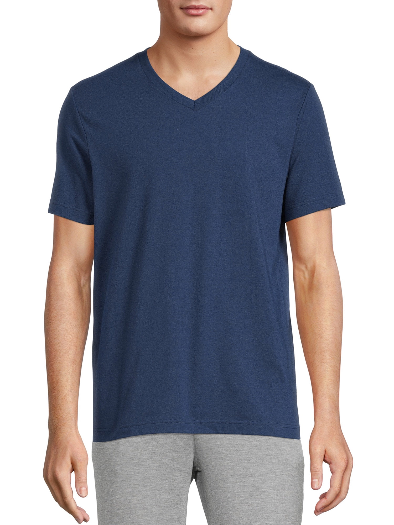 George Men's Short Sleeve V-Neck Tee - Walmart.com