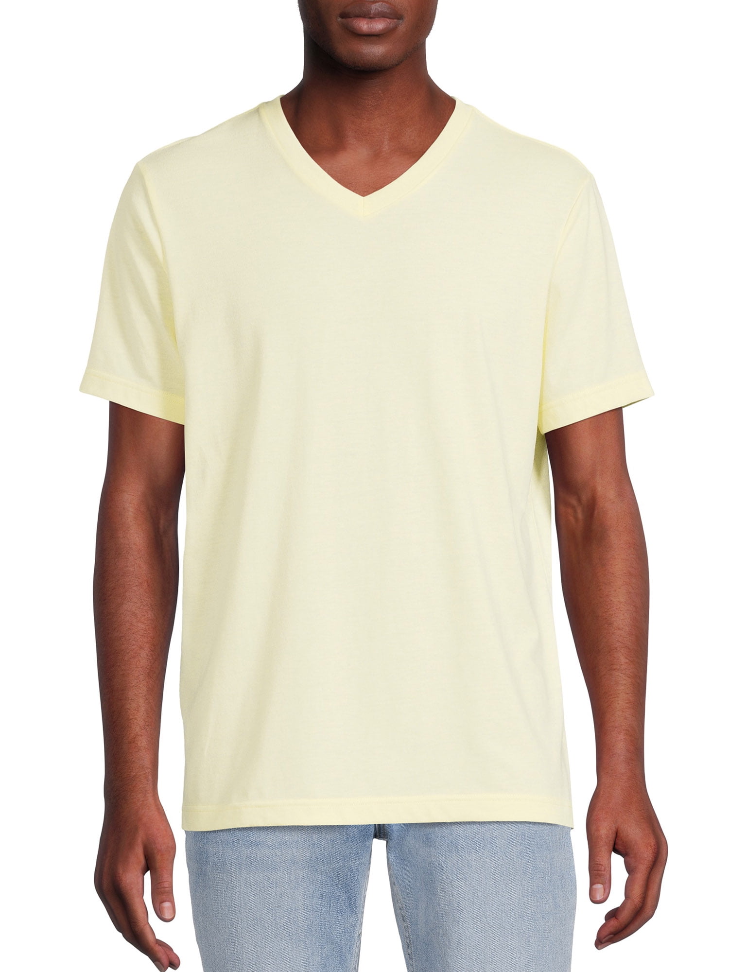 George Men's Short Sleeve V-Neck Tee - Walmart.com