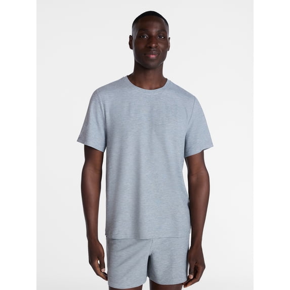 George Men's Waffle Knit Sleep Tee with Short Sleeves, Sizes XS-3XL