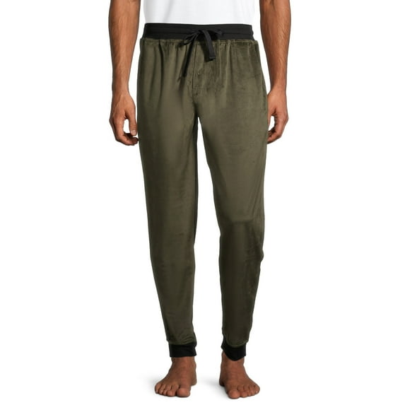 George Men's Silky Fleece Lounge Joggers