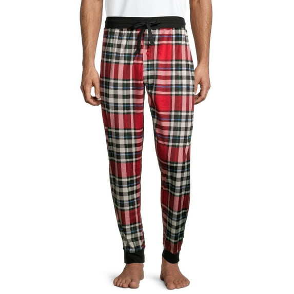 George Men's Silky Fleece Lounge Joggers