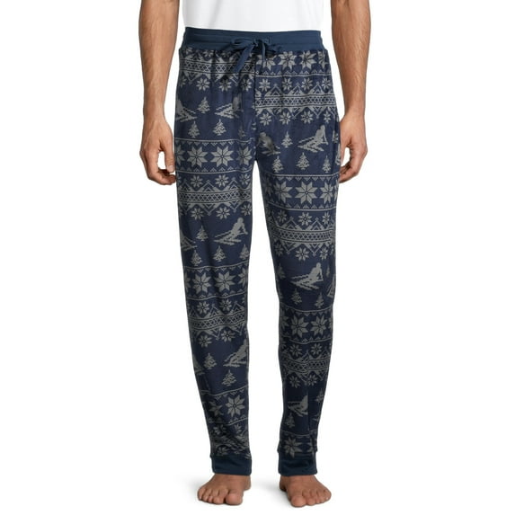 George Men's Silky Fleece Lounge Joggers