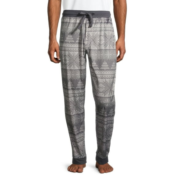 George Men's Silky Fleece Lounge Joggers