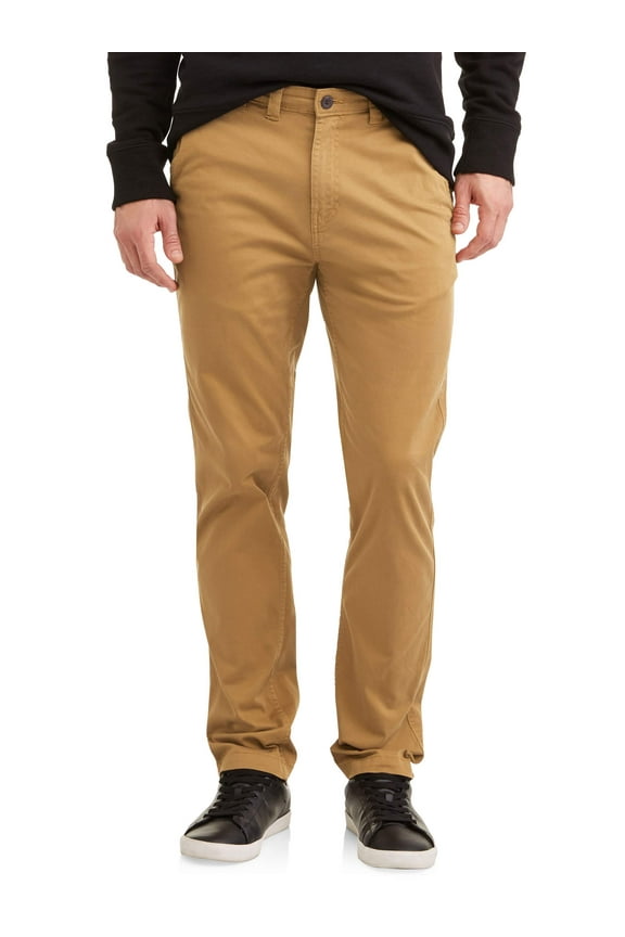 Men's Slim Chino Pants, Sizes 28-42