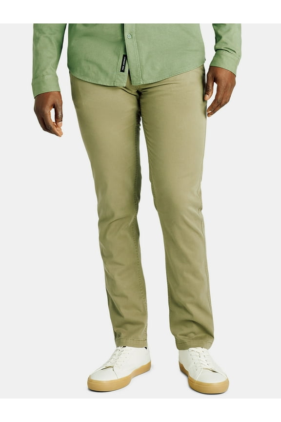 Men's Slim Chino Pants, Sizes 28-59